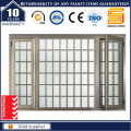 Größe Customized Swing Doppelverglasung Aluminium Casement Window